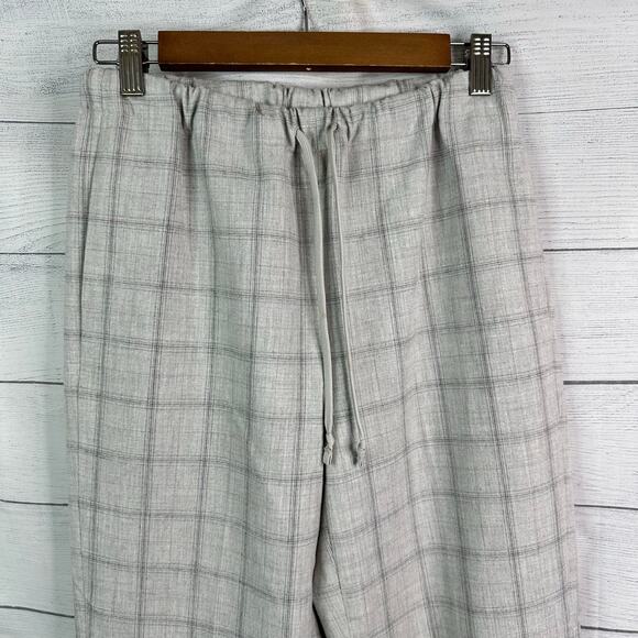 Aritzia Babaton Womens size Small Jimmy Pants Mid-rise Twill Trousers Light Gray - Picture 3 of 9